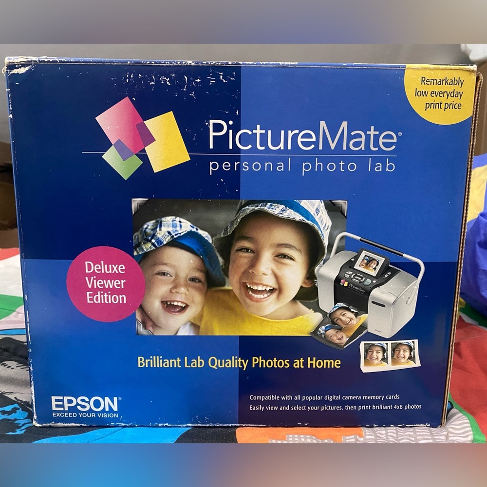 EPSON PictureMate Personal Photo Lab Digital Portable Viewer Edition printer